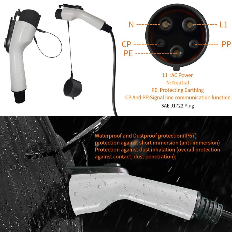 Type 1 Portable Car Charger Type 1 Portable Car Charger