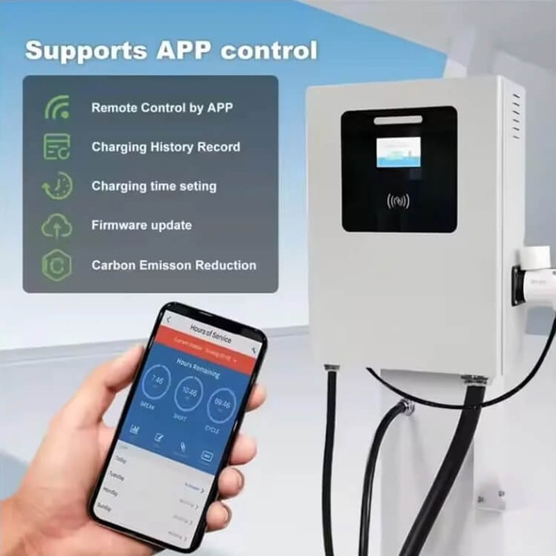 Electric car wallbox charger Electric car wallbox charger